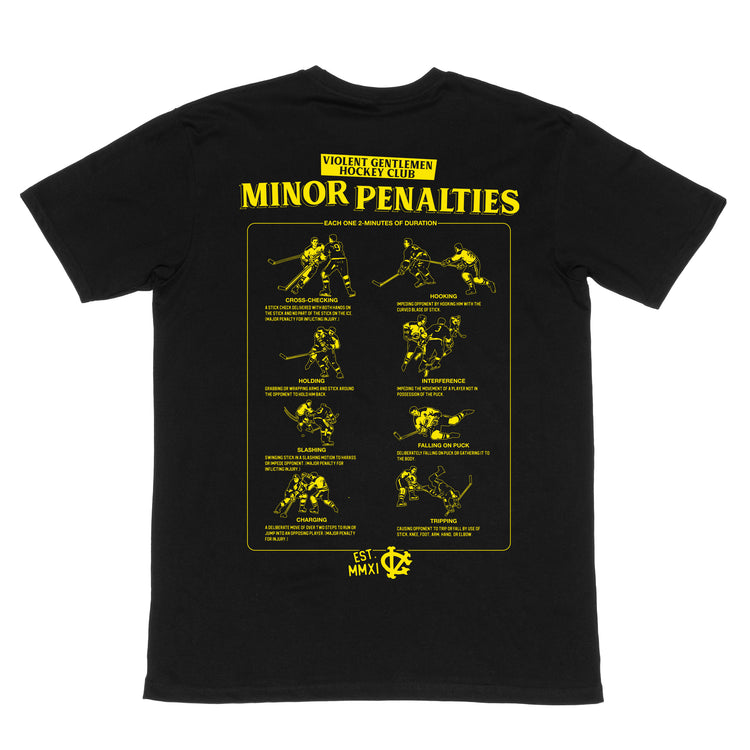 Minor Penalties Heavyweight Tee -  - Men's T-Shirts - Lifetipsforbetterliving