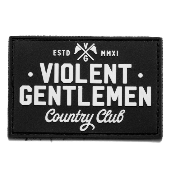 Country Club PVC Velcro Patch -  - Accessories - Lifetipsforbetterliving