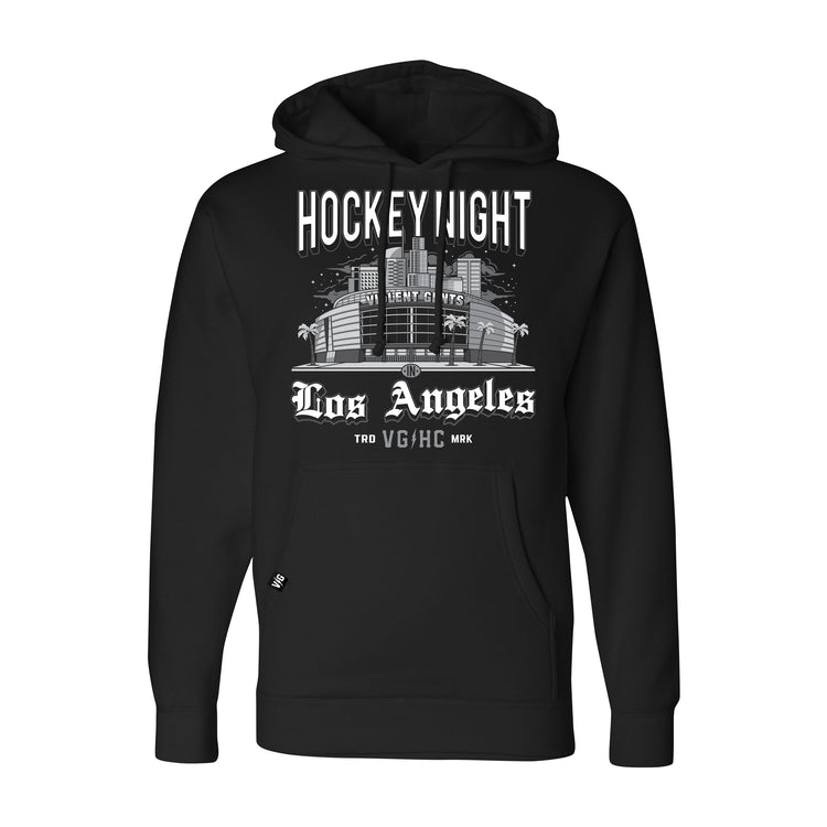 Hockey Night in LA 2023 Pullover Hood -  - Men's Fleece Tops - Lifetipsforbetterliving