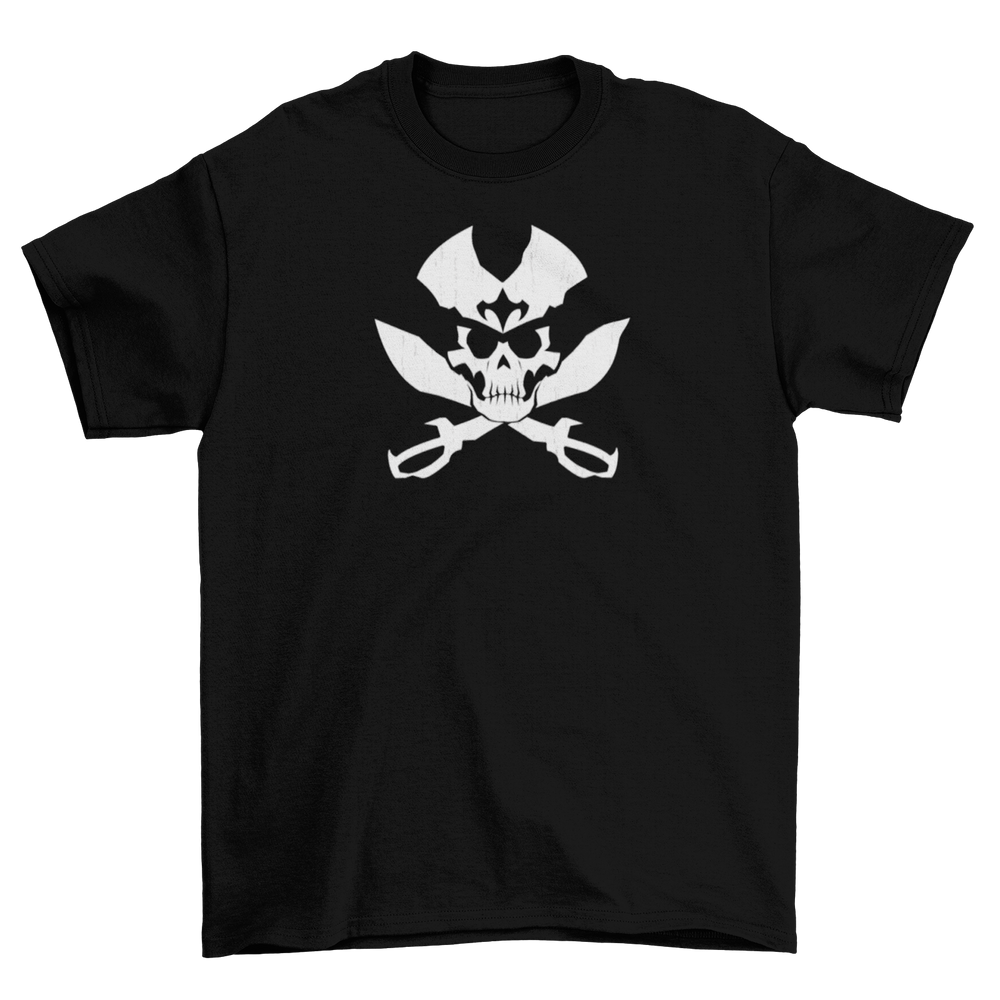 CAPTAINS HELM DARK OCEAN LOGO TEE BLACK Tシャツ | challengesnews.com