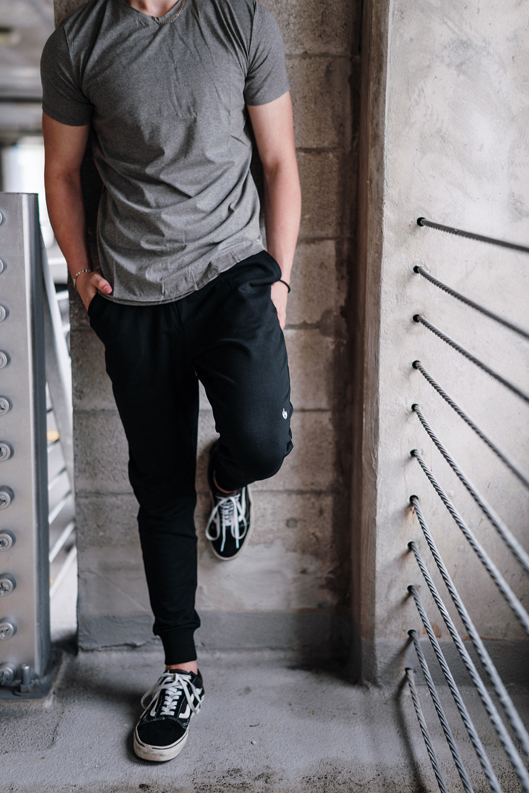 Youth Boys Grey Classic Tee - Image 6