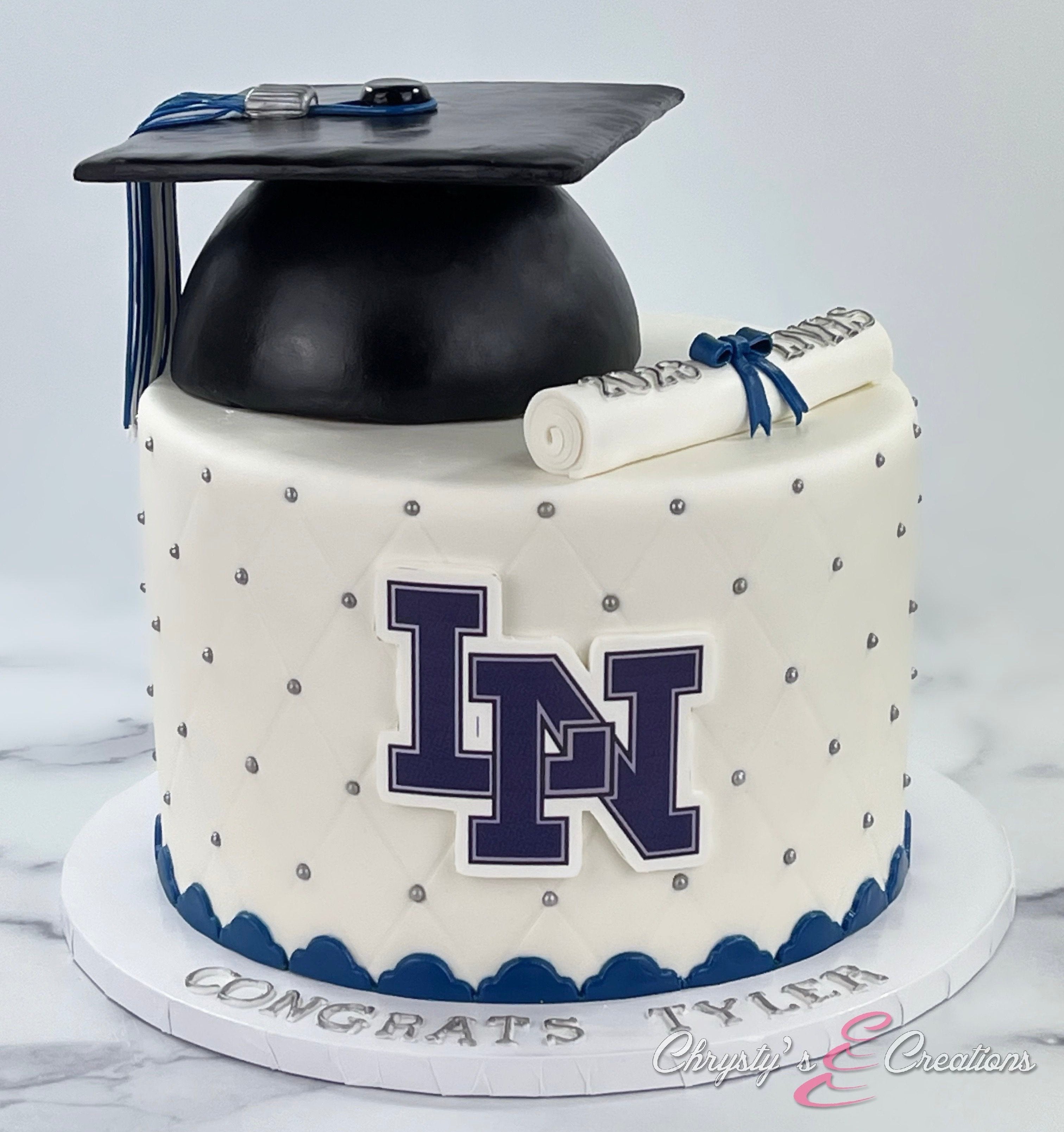 Graduation Cake Design 2 – Hans and Harry's Bakery