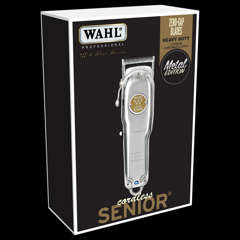 Wahl Professional 5 Star Cordless Senior Clipper - Metal Edition (3000