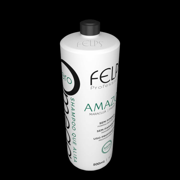 Felps Smoothing System Omega Zero Unique Nanoplastia Thermal Sealing Resistant  Hair 500ml/16.9fl.oz - Brazil-Keratin