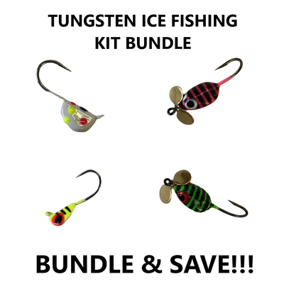 JB Lures Tungsten Spin Drop Jig - #10 - Glow