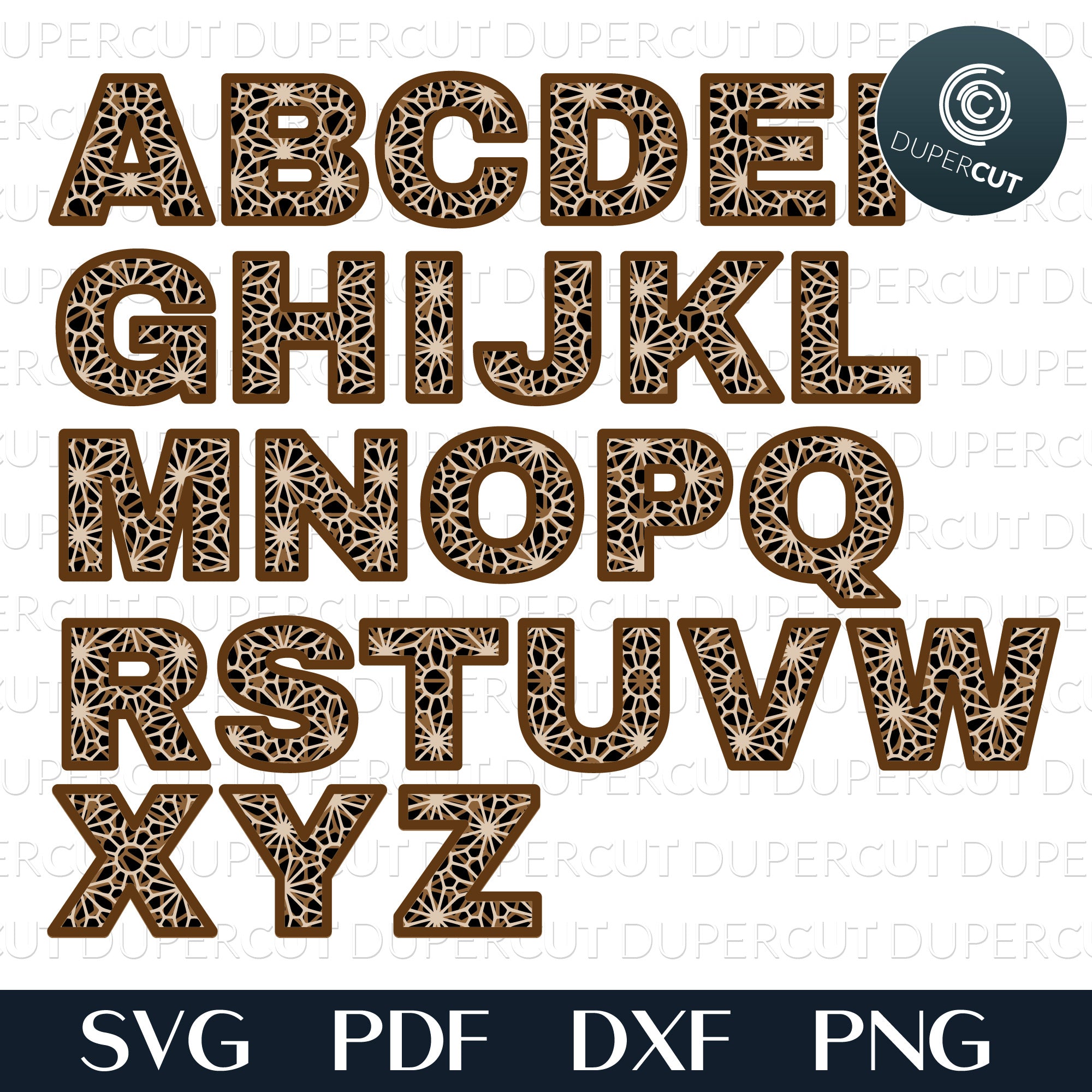 Free Free Layered Svg Letters 300 SVG PNG EPS DXF File