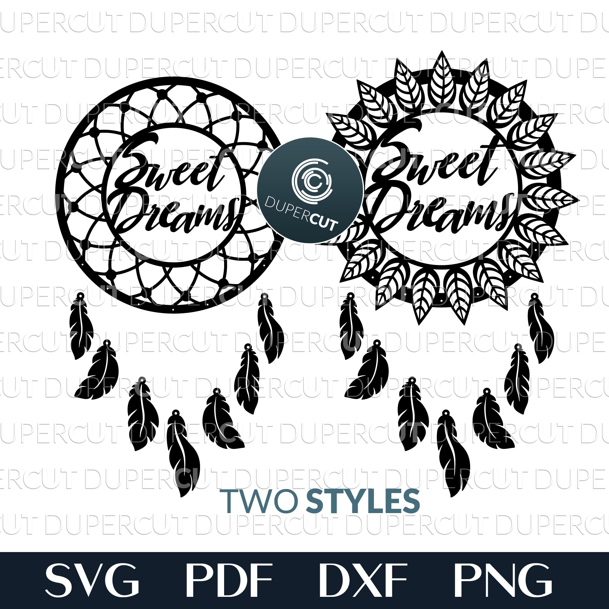 Download Dreamcatcher Bundle Custom Name Svg Pdf Dxf Dupercut