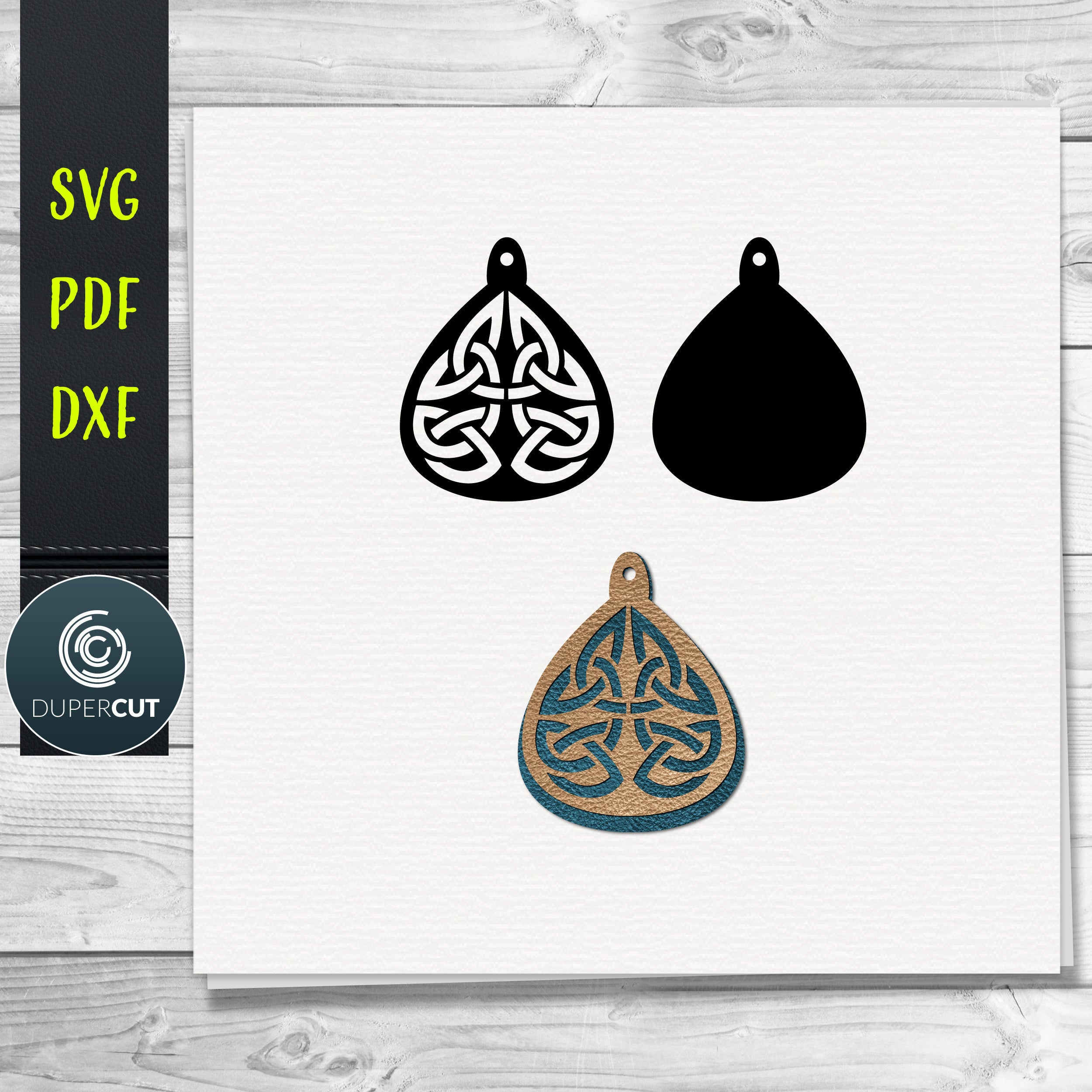 Free Faux Leather Earring Template and Secret to Easier Cutting on  Silhouette - Silhouette School