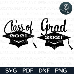 GRAD 2021 - SVG / PDF / DXF / PNG – DuperCut