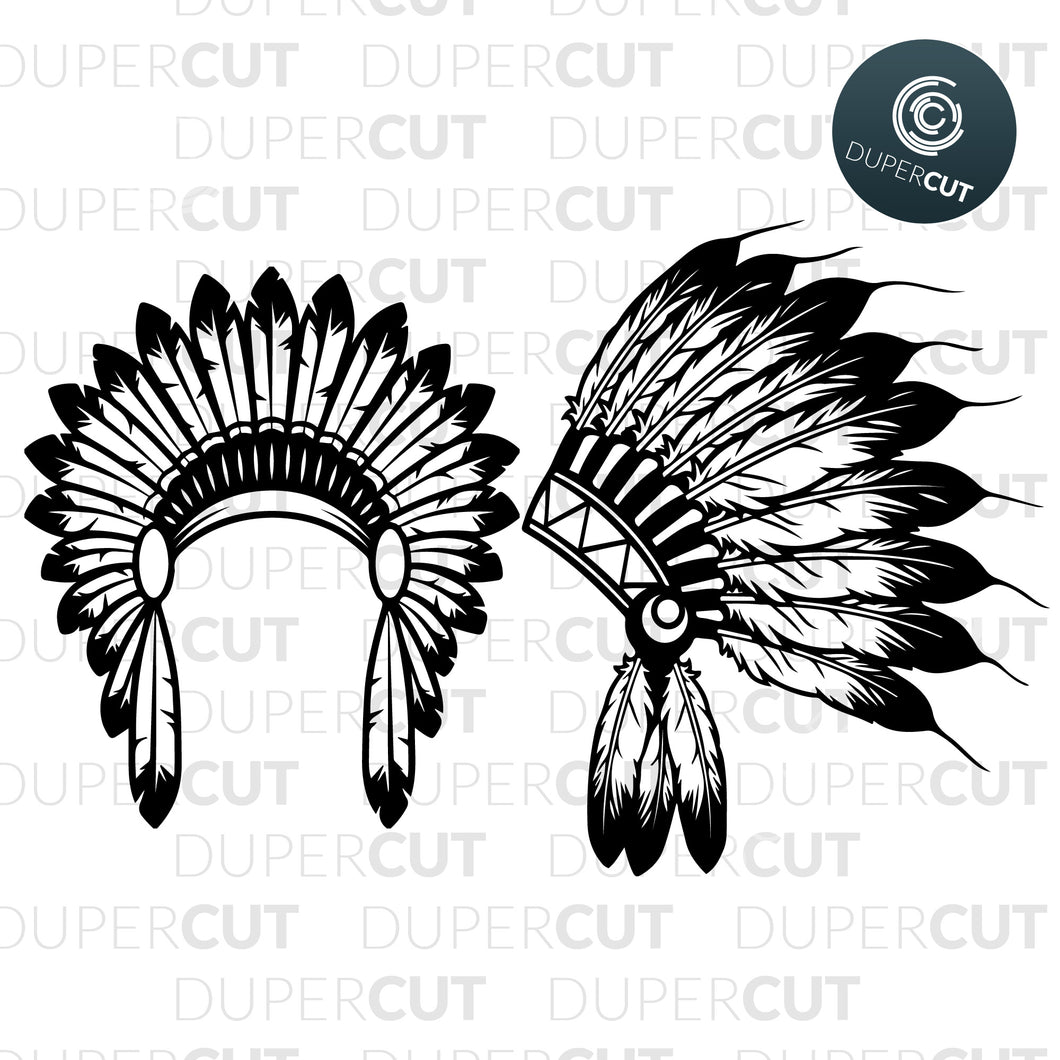 Download Headdress Svg Pdf Dxf Dupercut