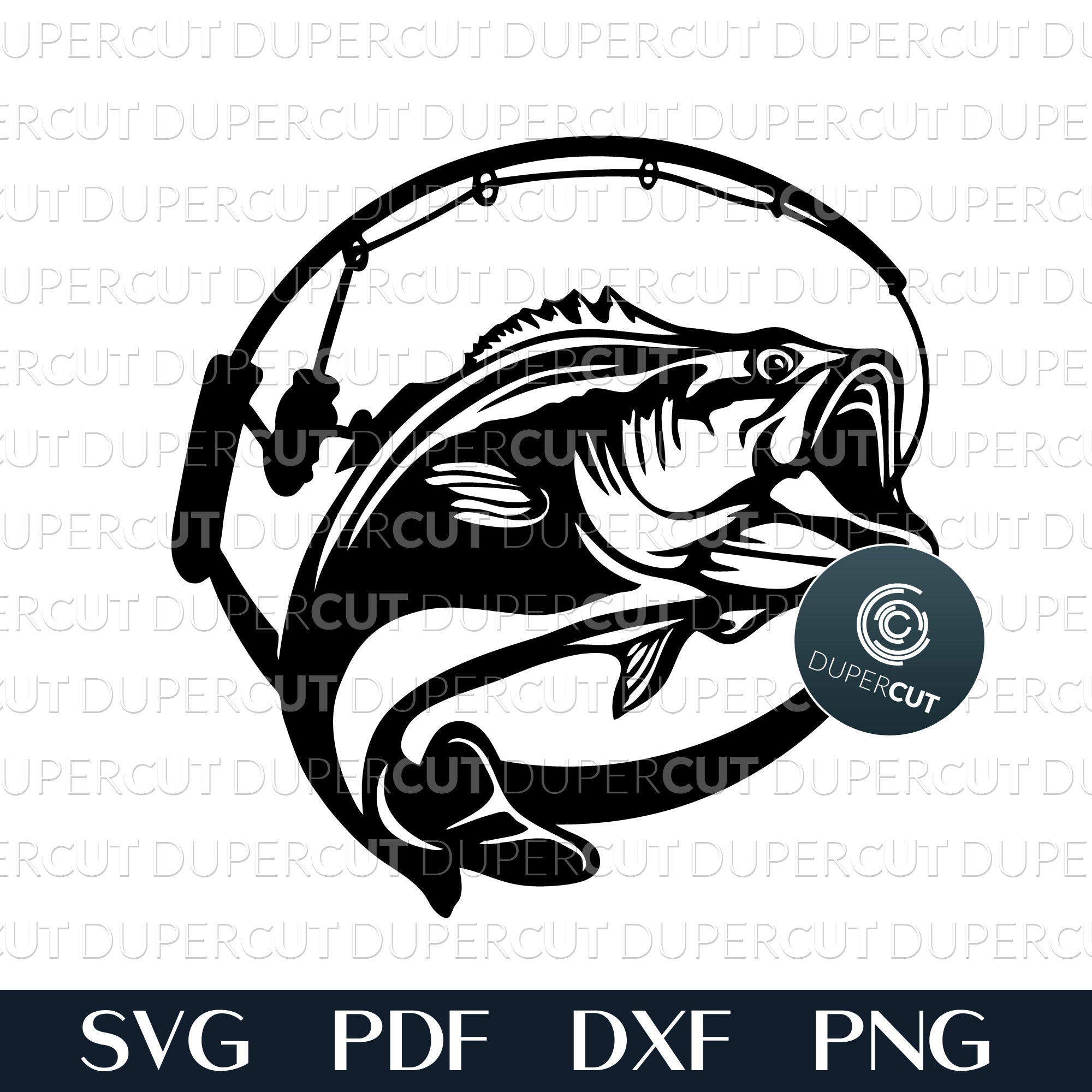 Free Free 297 Circle Fishing Rod Svg SVG PNG EPS DXF File
