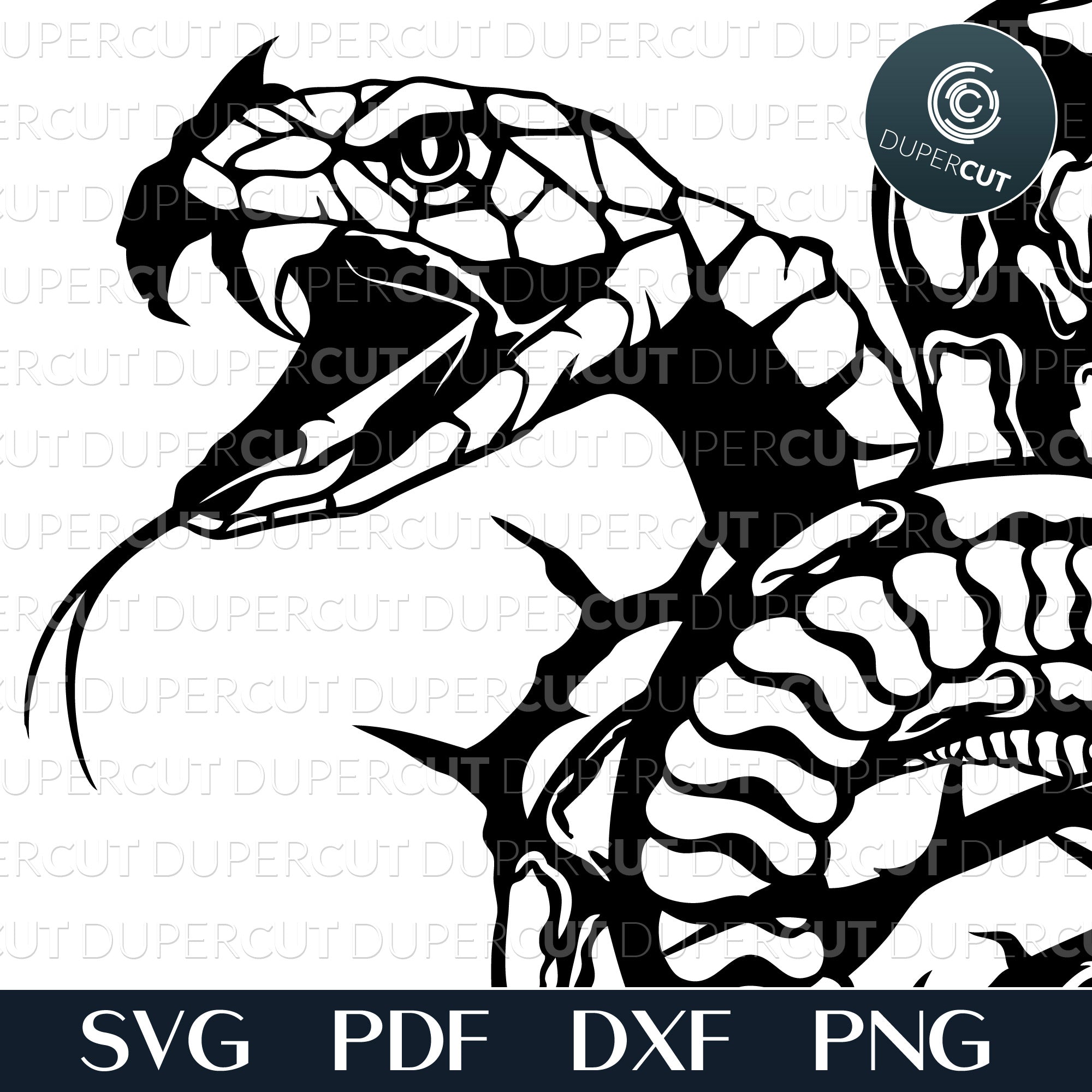 Download Snake Svg Pdf Dxf Png Dupercut