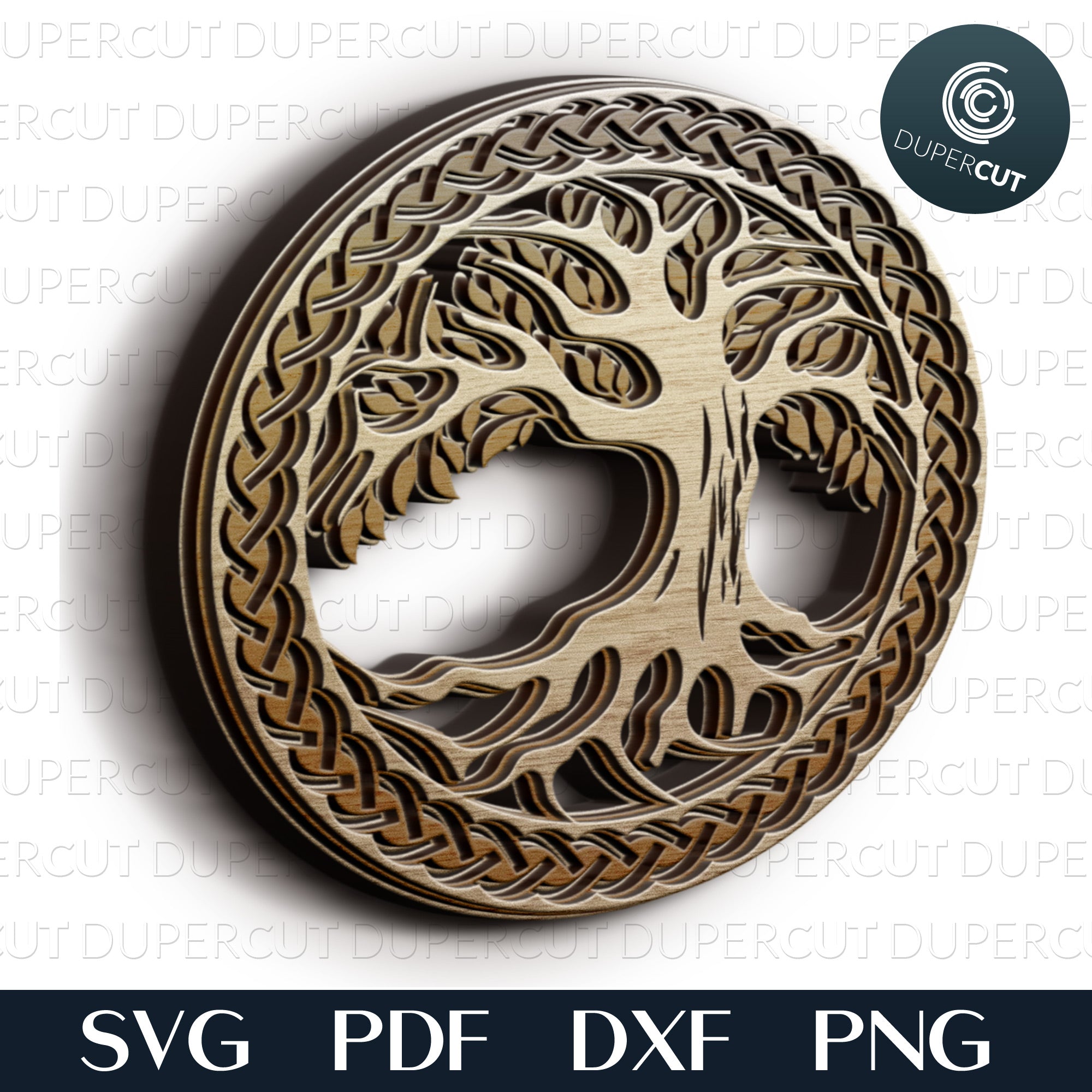 Download Tree Of Life Layered Svg Pdf Dxf Dupercut