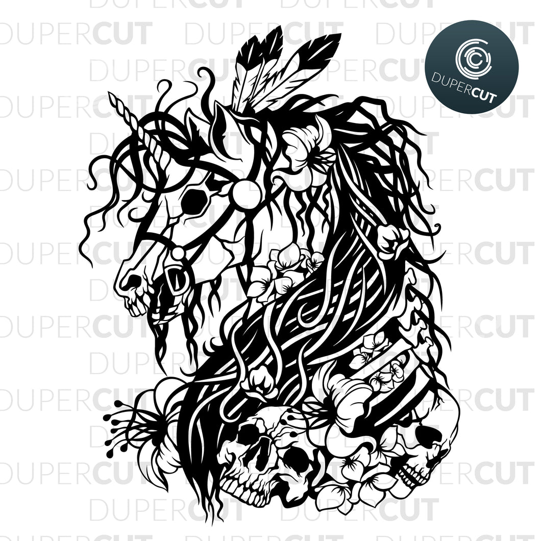 Free Free Unicorn Template Svg 872 SVG PNG EPS DXF File