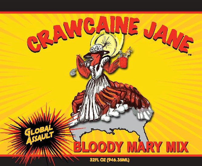 Crawcaine Jane Bloody Mary Mix