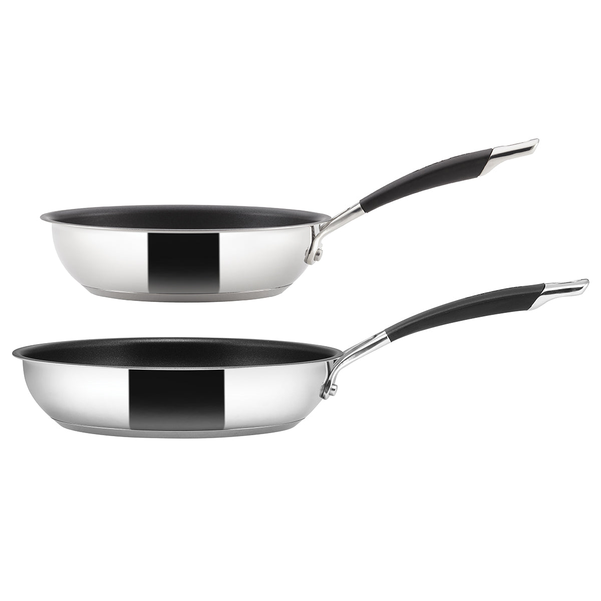 Image of Momentum Stainless Steel Non Stick Frying Pan Set