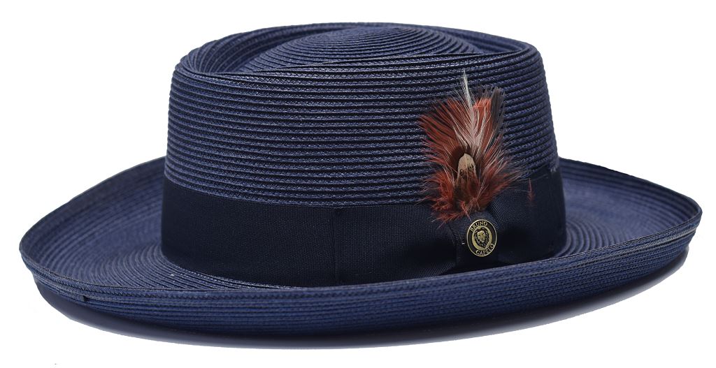 Gambler Straw Wide Brim Hat by Bruno Capelo