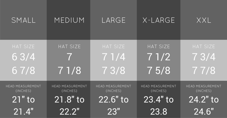 Measurement Chart & Size Guide