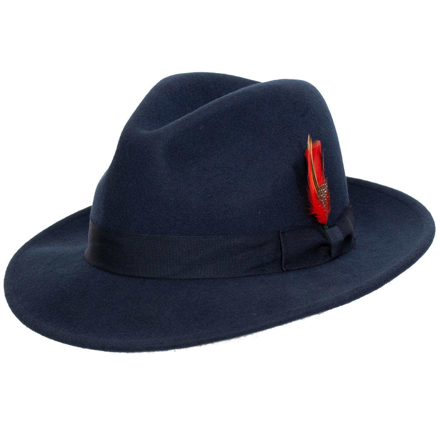 Reverb Classic Wool Fedora by 9th Street Hats