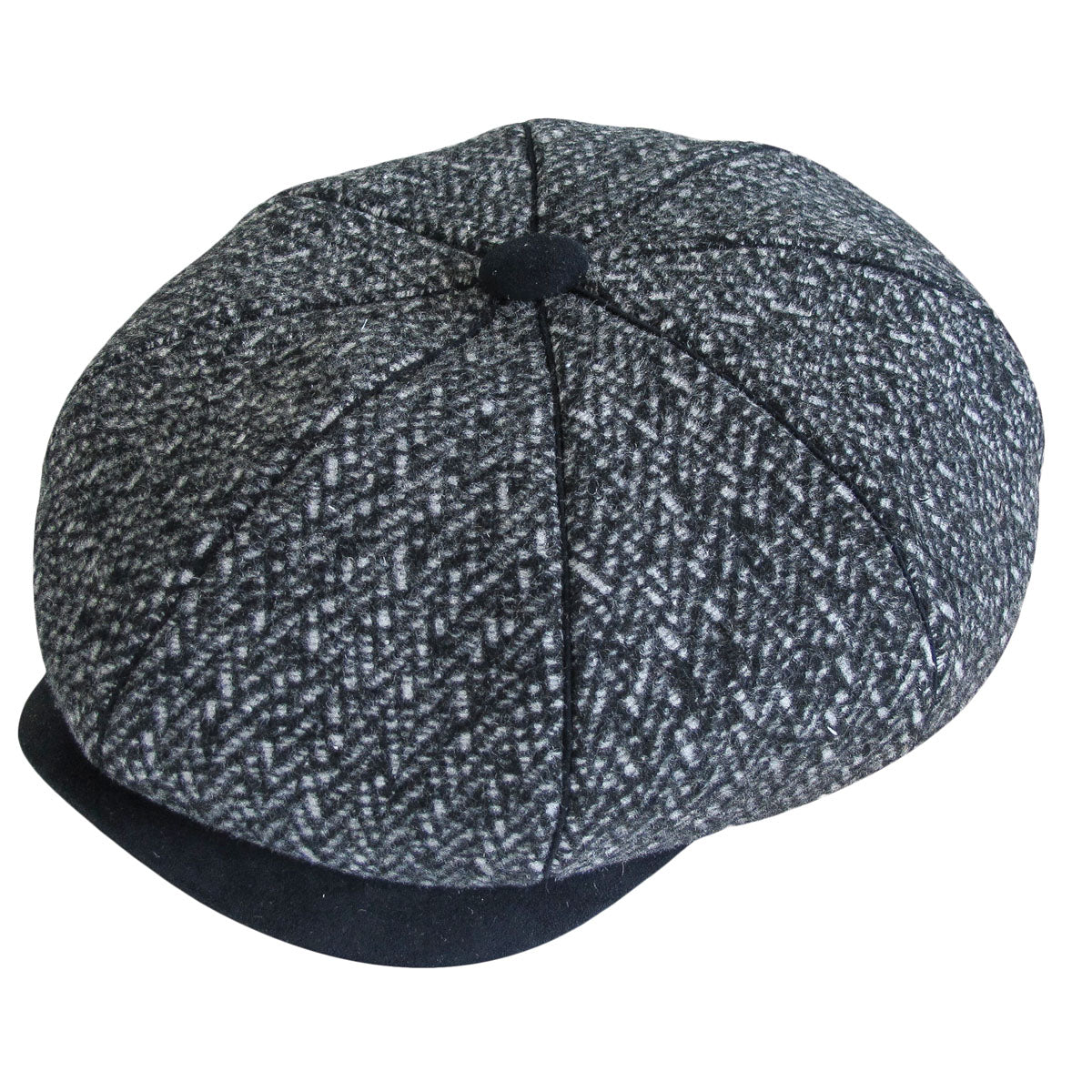 Overton Tweed 8-Panel Cap by Dobbs