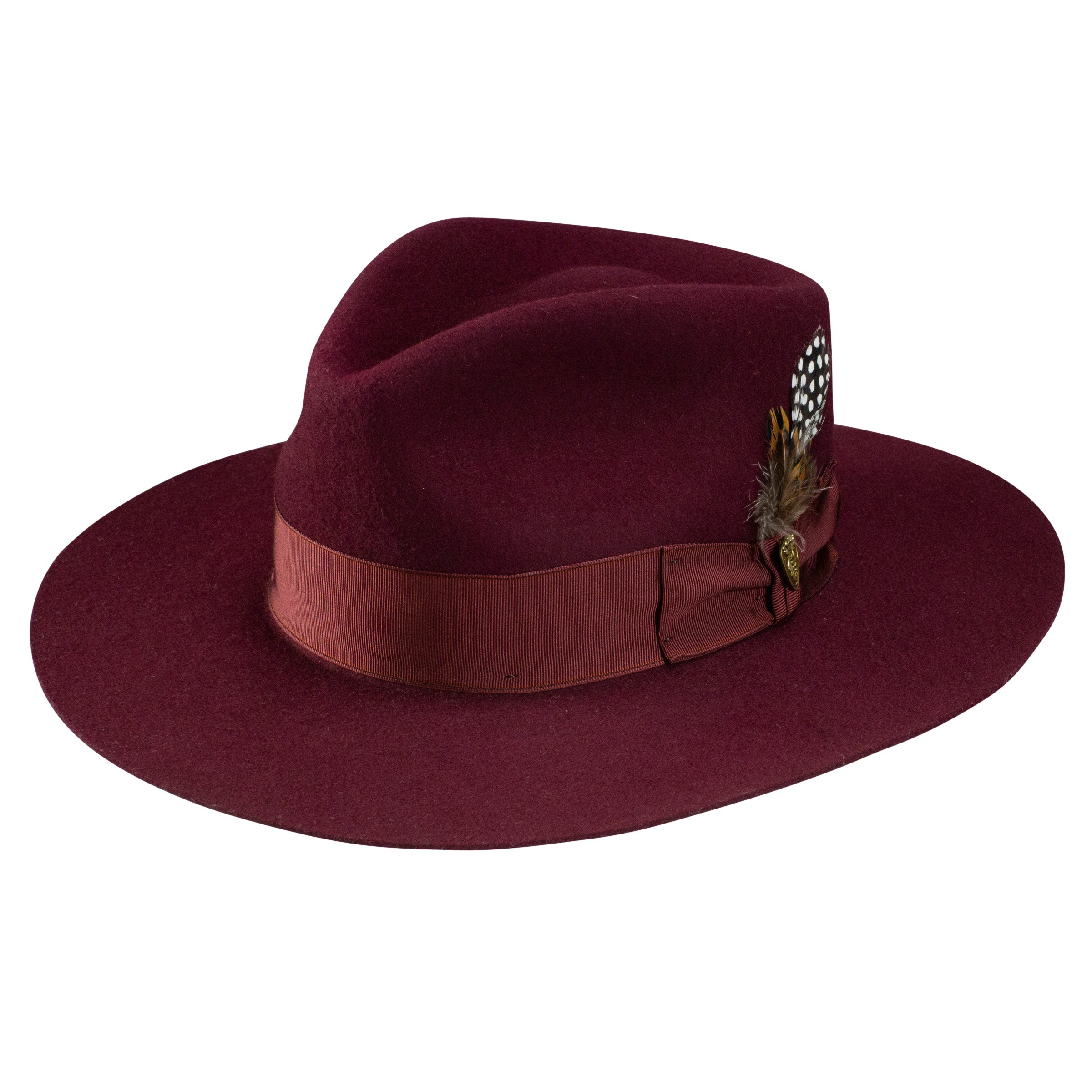 Estate Wide Flat Brim Fedora by Dobbs