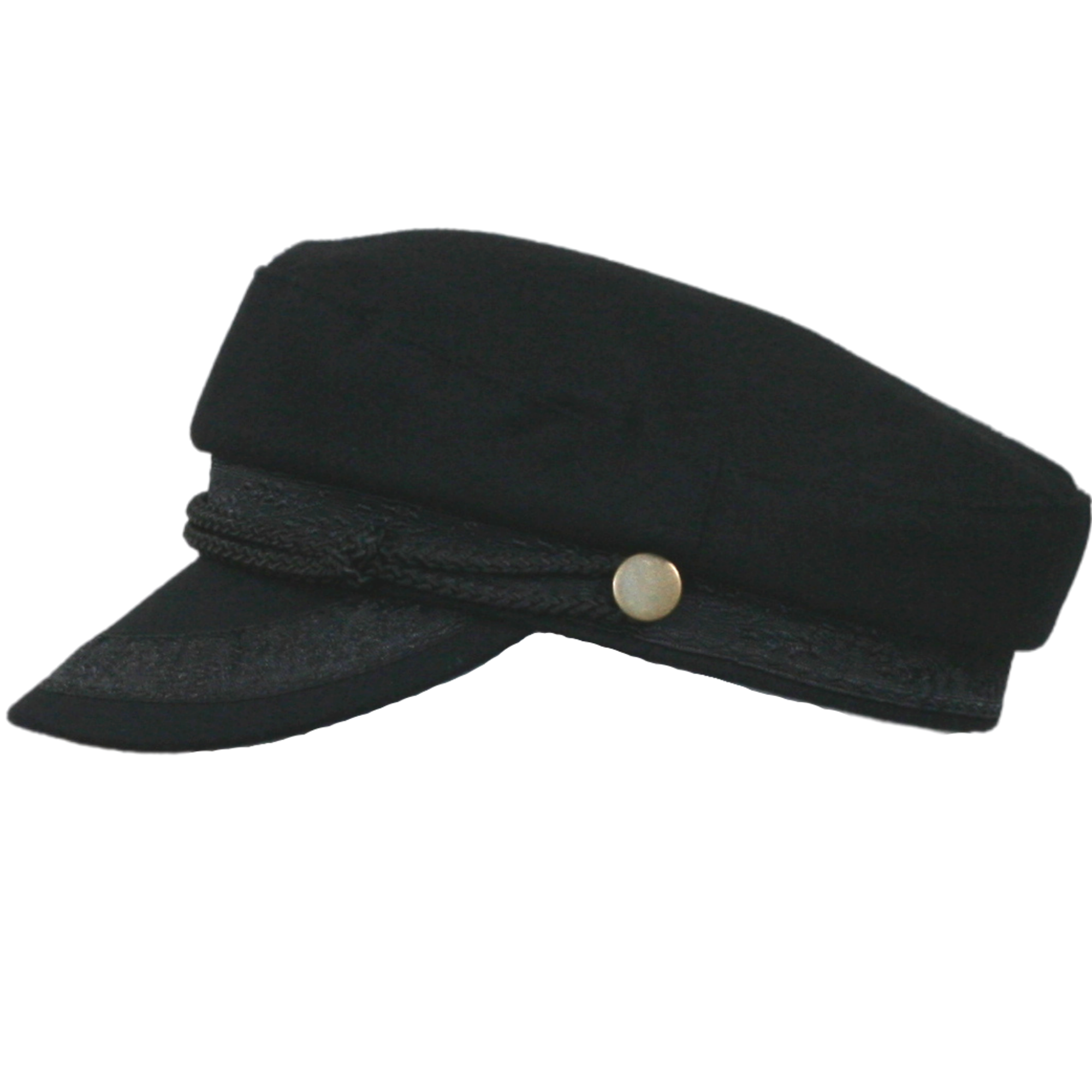 Black Fishermans Hat