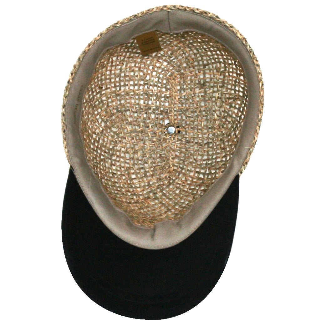 Vented Straw Baseball Cap by Capas