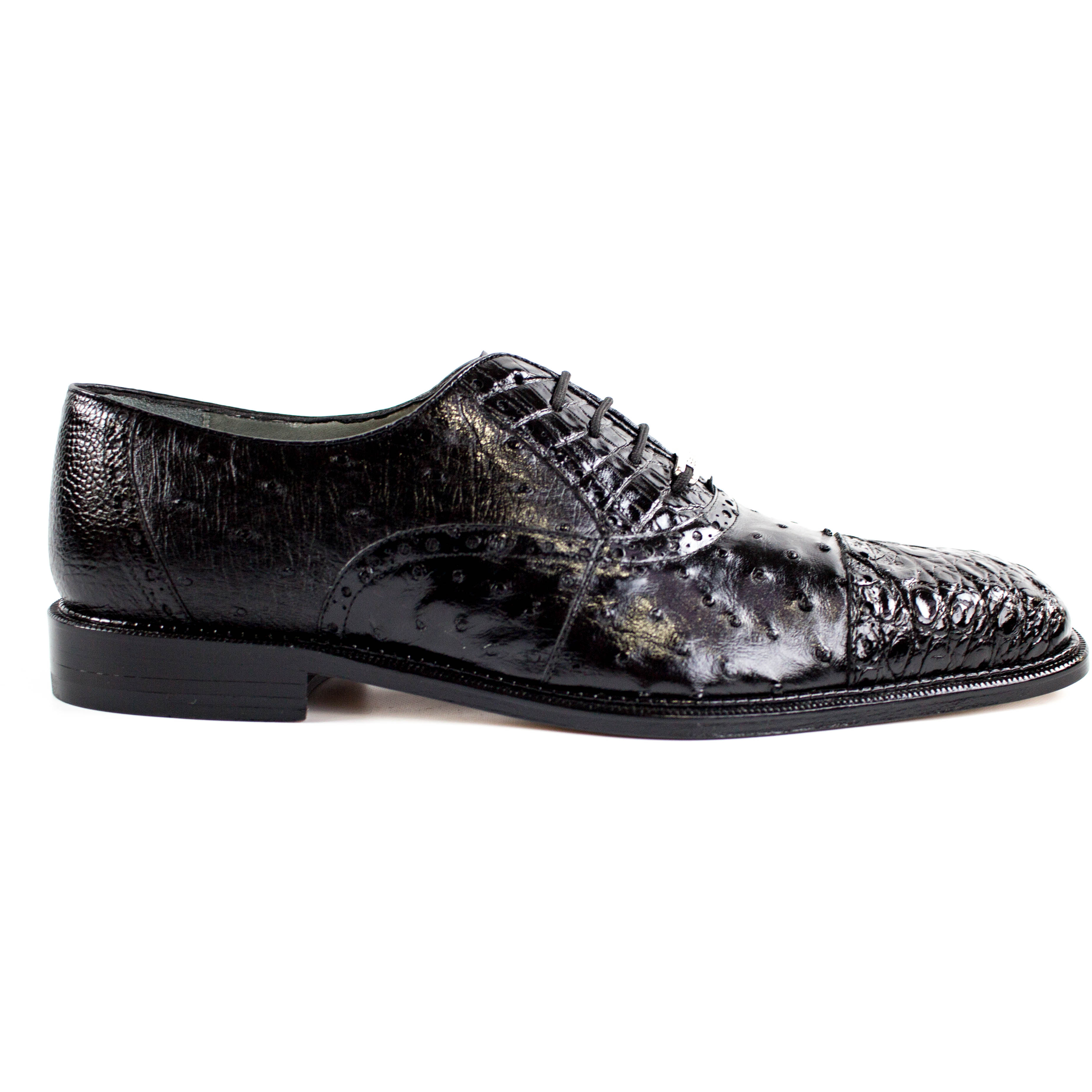 crocodile oxford shoes