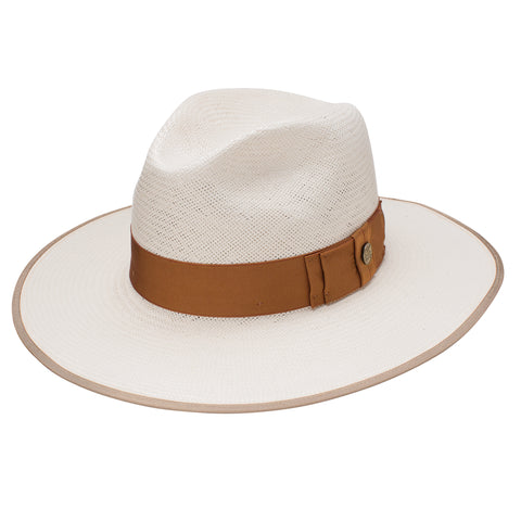 Vented Natural Straw Baseball Cap by Capas – Levine Hat Co.