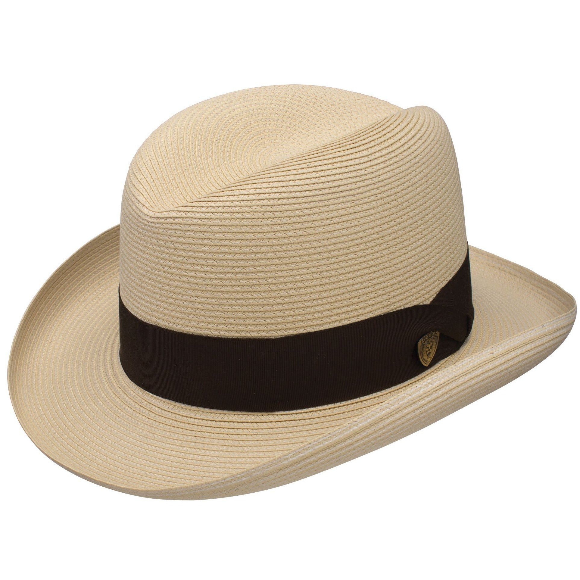 El Dorado Milan Straw Homburg by Dobbs