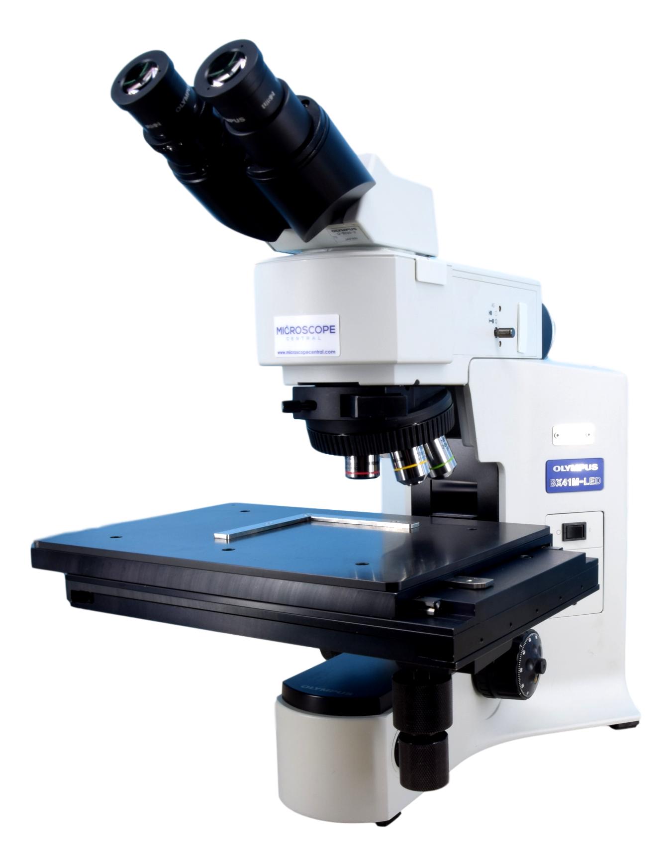 Olympus BX41M LED Light Metallurgical Microscope – Microscope Central