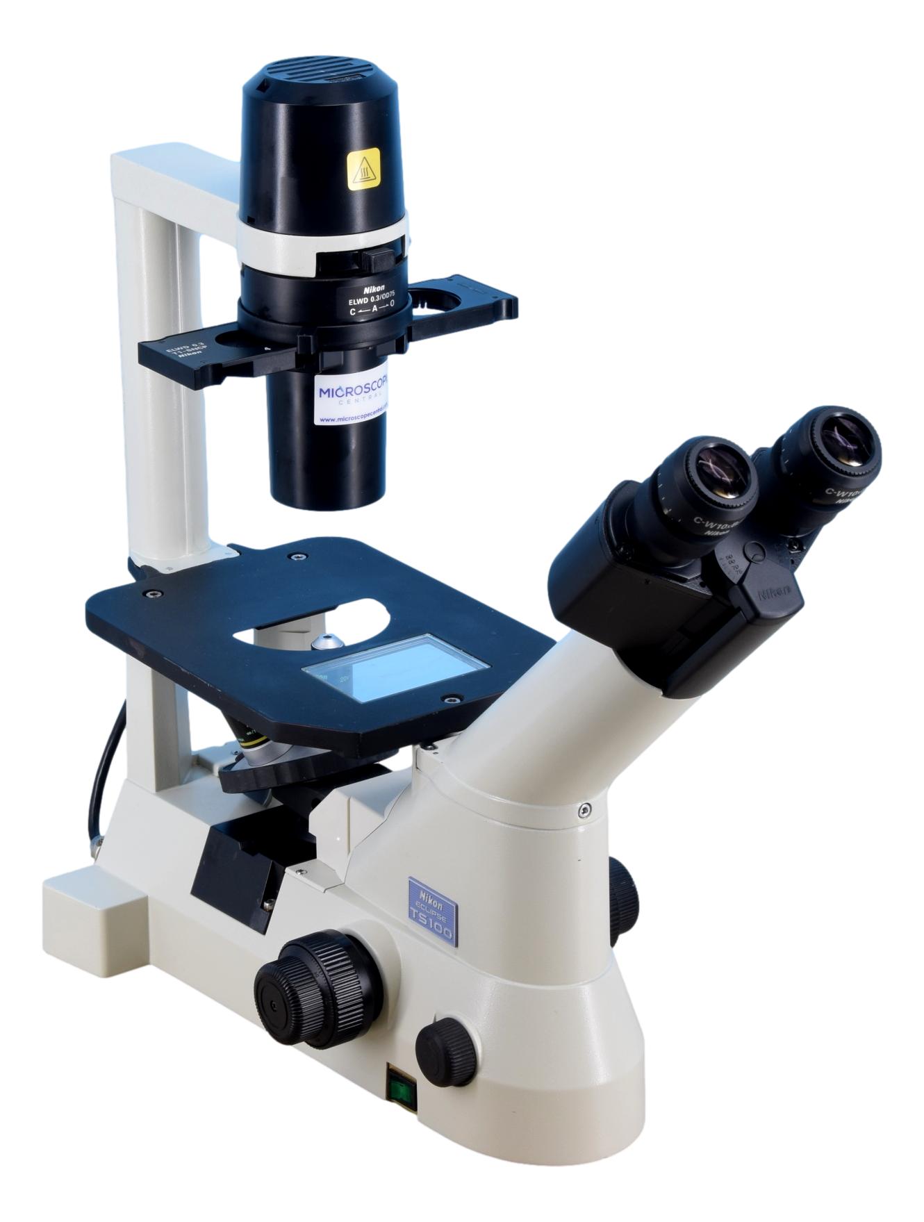 Nikon Ts100 Inverted Phase Contrast Microscope Microscope Central