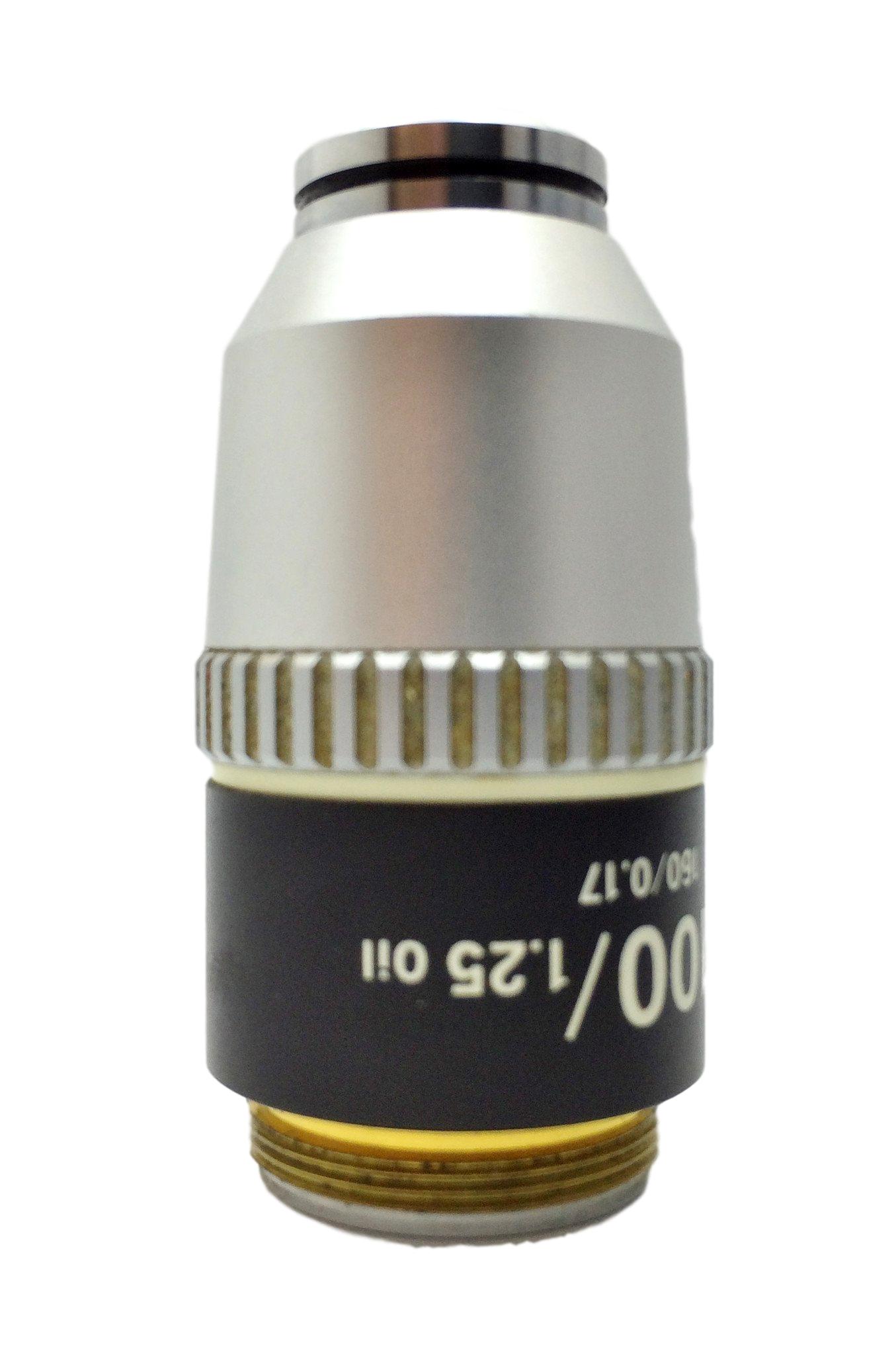 Nikon E Plan 100X Oil Microscope Objective – Microscope Central