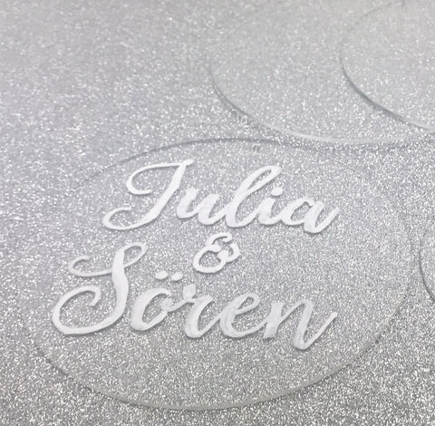 Die neuesten DIY-Hochzeitstrend aus Acryl | EH-Designshop