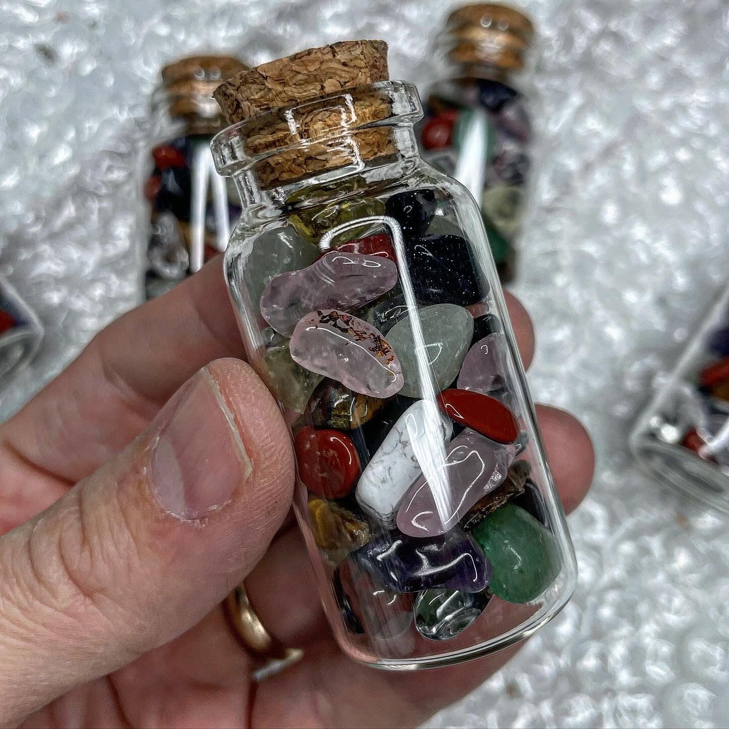 Mixed Tumbled Intention Jar