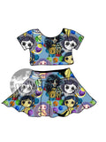 Girl’s “button eyes” two piece set