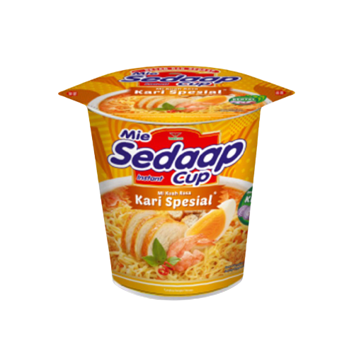 Mie Sedaap Cup Kari Spesial ミーセダップカップ麺 カレー味 Halal Rise