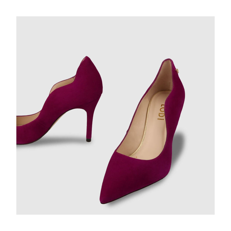 LODI Sorayas Heels in Purple Suede | LODI Shoes Ireland | Swit Swoo