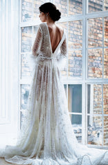 designer wedding gown