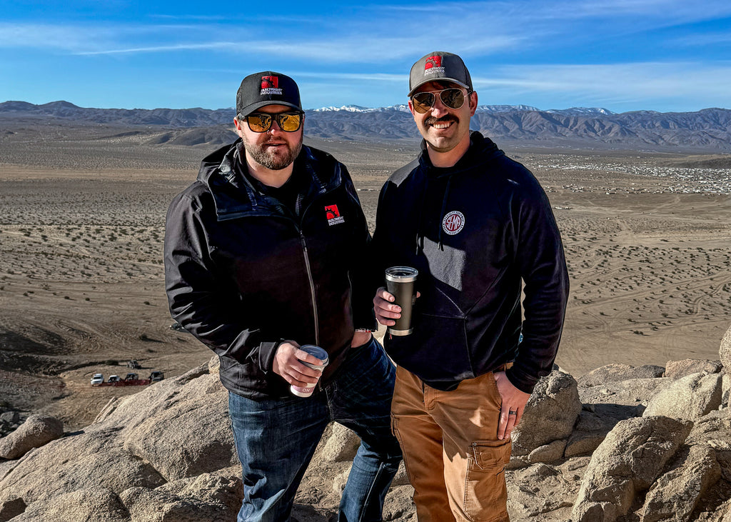 Matt and Jerid out at KOH in Johnson Valley, CA