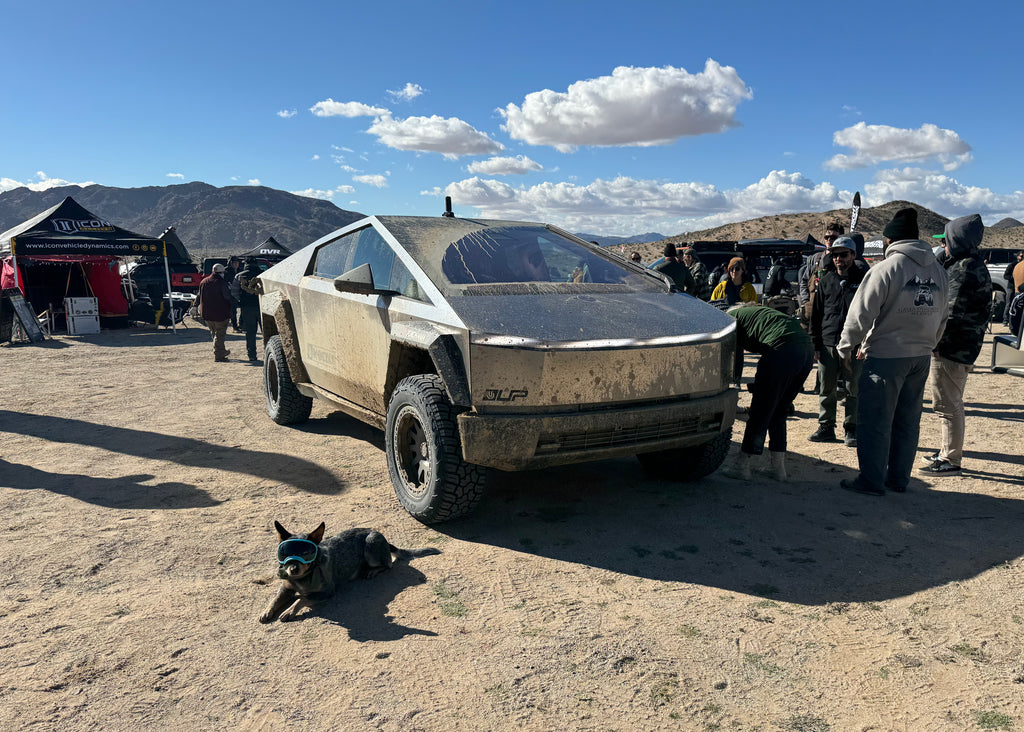 An Off-Road Tesla Cybertruck Was Intact for Most of the Event