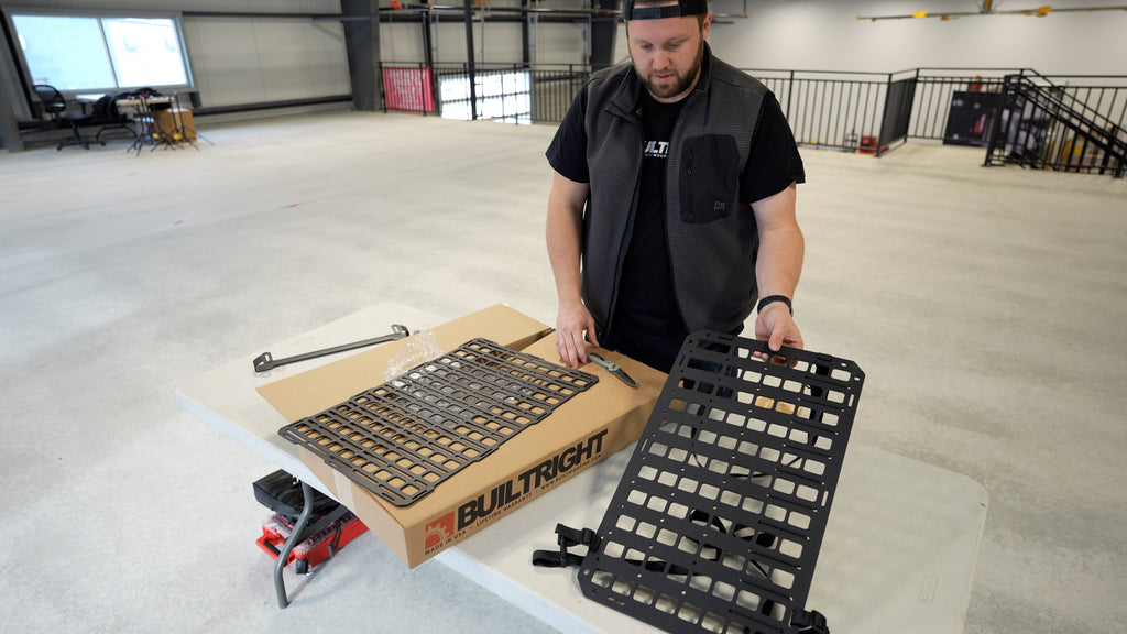 Matt Inspects the BuiltRight and Amazon Seat Back MOLLE Panel Kits