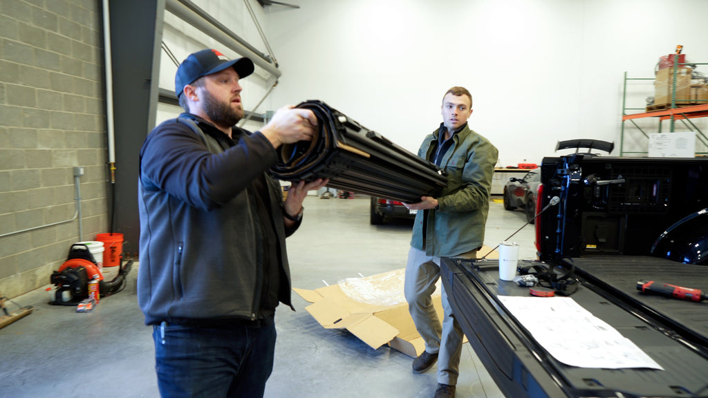 Installing RealTruck BAK Industries RevolverX4S on the Raptor