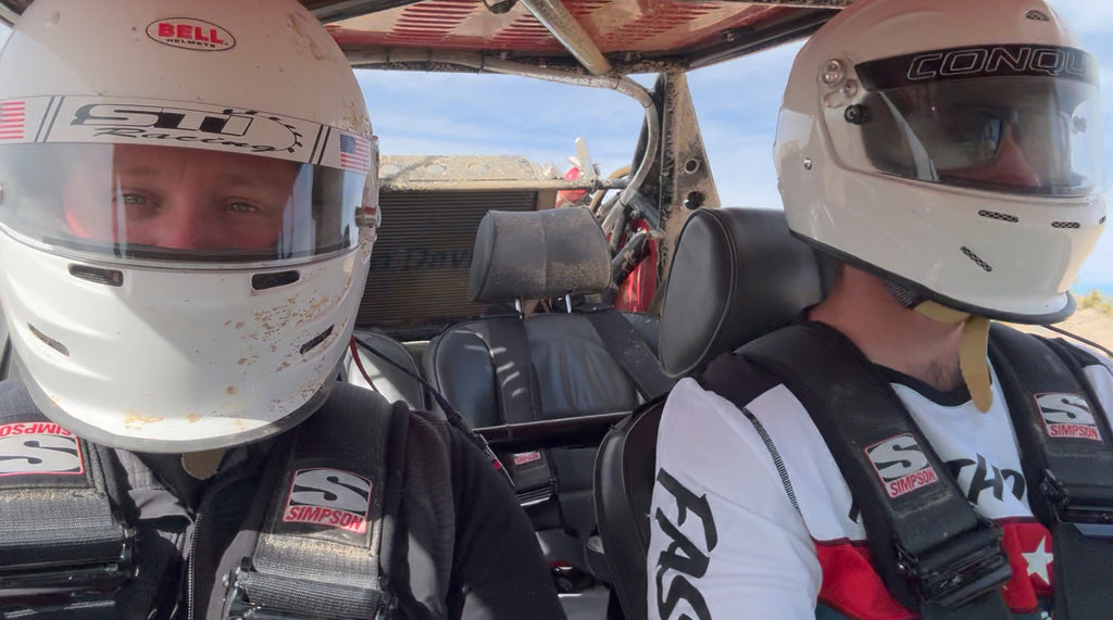 Matt and Jerid Ripping Through the Desert in Jerid's LS-Powered Buggy