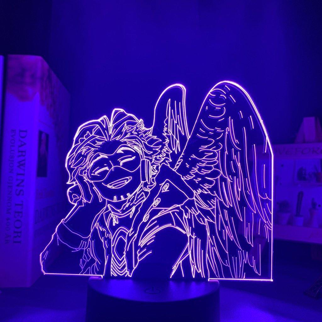 Hawks Anime Lamp My Hero Academia Konohalampco