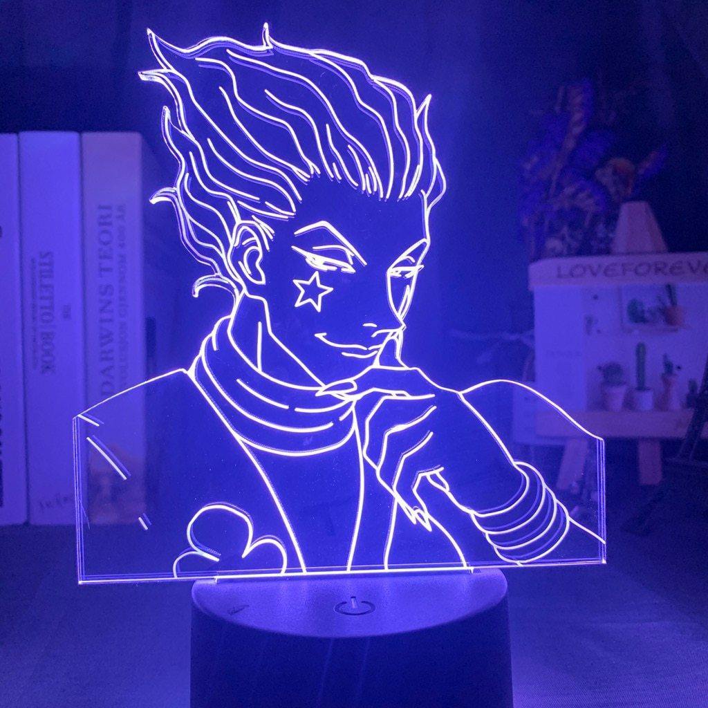 Hisoka Face Anime Lamp Hunter X Hunter Konohalampco