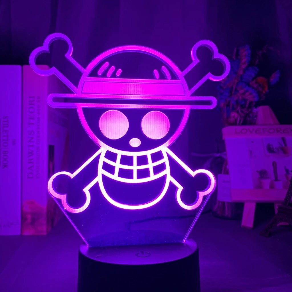 One Piece Logo Anime Lamp Konohalampco