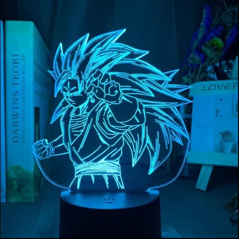 Super Saiyan 3 Goku Anime Lamp Dragon Ball Z Konohalampco