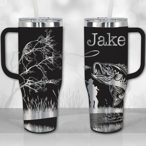 Deer Print Design 40 Oz Tumbler for Men