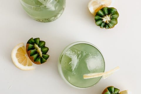 kiwi lemonade recipe and photo by lynn mejia